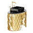 Умивальник Maison Valentina Koi Single Vanity Cabinet Gold Faucet - Armada 