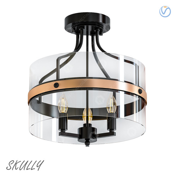Люстра Carbon Loft Skully 3D модель