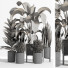 Blumentöpfe Indoor Set Plant 05 - nasrinrad