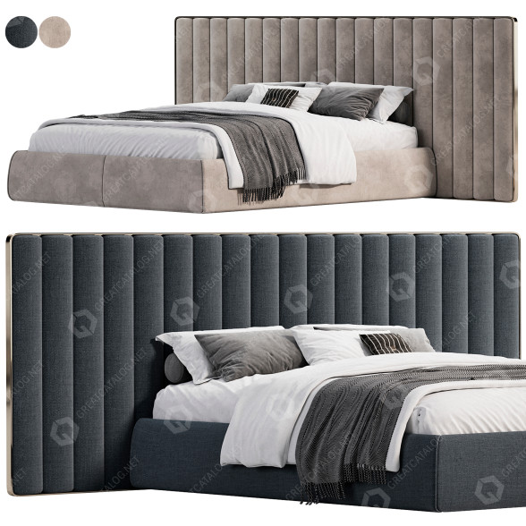 Bett SM Living Couture Douglas 3D-Modell