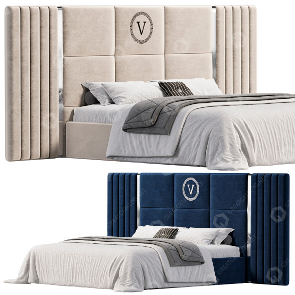 Bed Versace Karyola 3D model