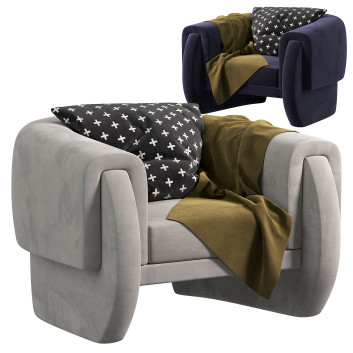 Sessel  Munna Luke 3D-Modell