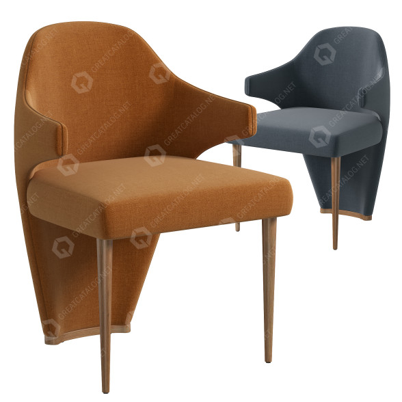 Président Marilyn Dining with Black Legs modèle 3D