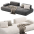 Sofa Alberta Yoko by Castello Lagravinese Studio - Armada 