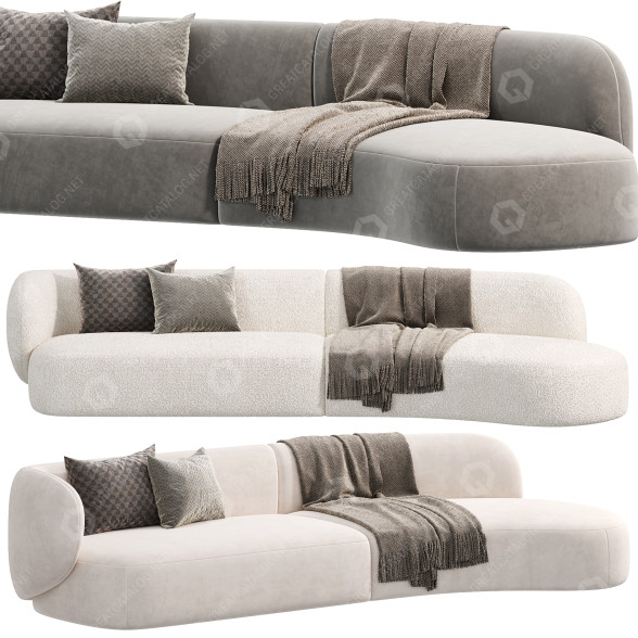Sofa Grado Design Swell model 3D