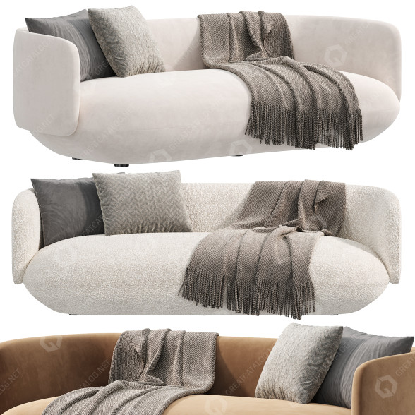 Sofa Wentz Baixo 3D model