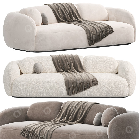 Sofa Paolo Castelli Coral 3D-Modell