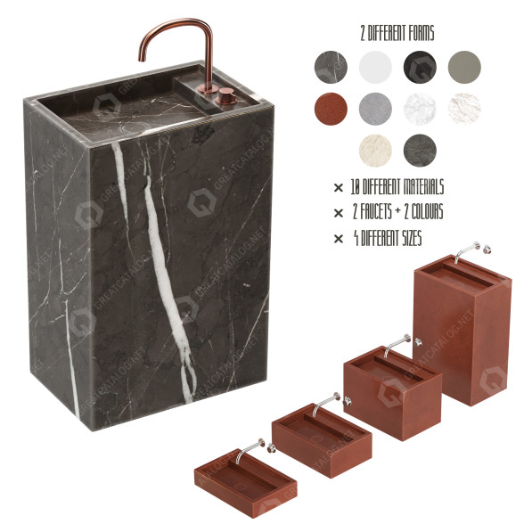 Lavabos COCOON PB 60 Modelo 3D