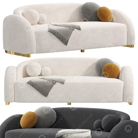 Sofa Jean de Merry Curvao 3D model