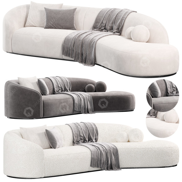 Sofa Frost by Atmacha 3D model