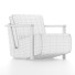 Fotel Haymann Editions Franck - AnimixStudio
