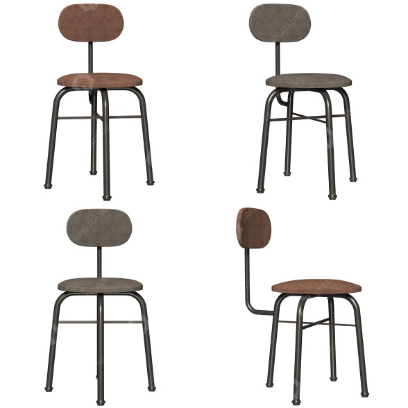 Krzesło Burke Decor Afteroom Dining model 3D