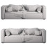 Sofá West Elm Thierry - Muhammad CGI