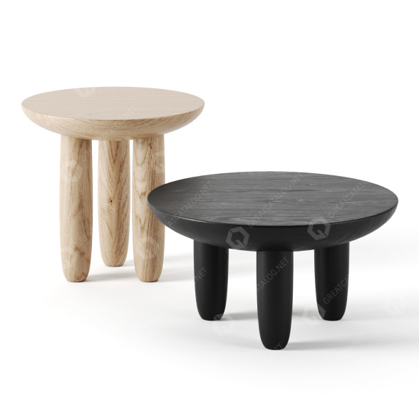 Tables basses Faina Soniah modèle 3D