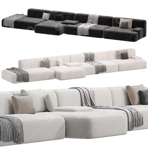 Sofa Lema Cloud 4 model 3D