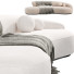 Sofa Marseille 2 Curved ni Mohair - Neeo