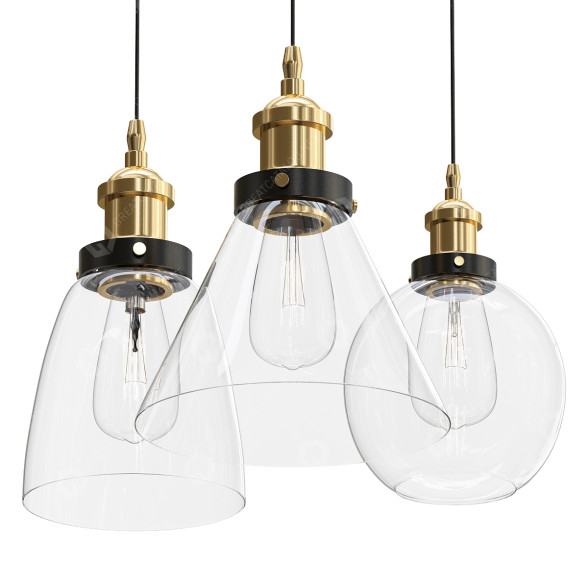 Pendant Lamps Crysking 3D model