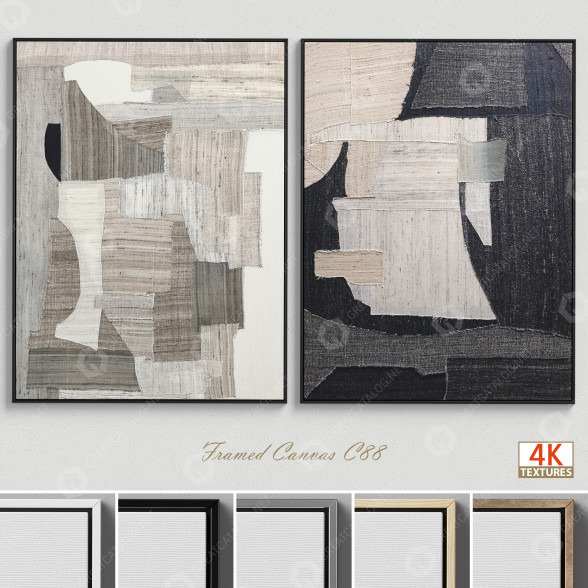 Картини Large Living Room Wall Art C 88 3D модель