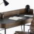 Рабочее пространство Vintage Wooden Office Desk - CG design