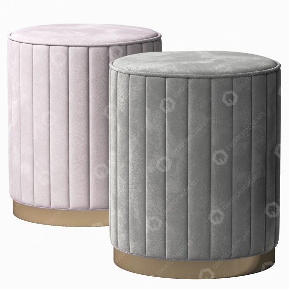 Pufs Round Modelo 3D