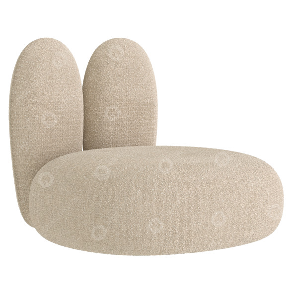 Armchair Rabbit by Roman Plyus 3D model