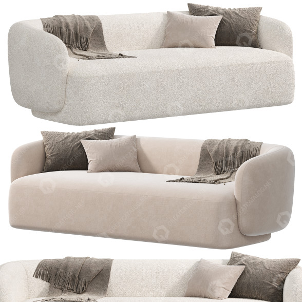 Sofa Giulio Marelli Noah 3D-Modell