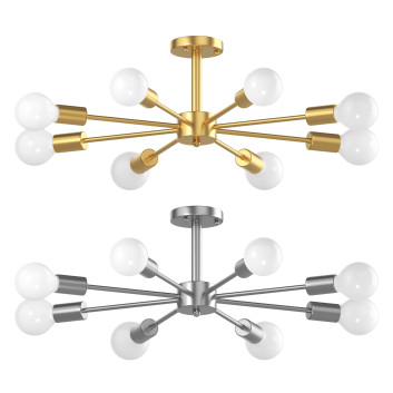 Kronleuchter Wirtz Semi Flush Mount by Wade Logan