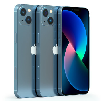Мобільний телефон Apple iPhone 13 Sierre Blue 3D модель