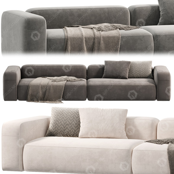 Sofa Lapalma Plus 1 model 3D