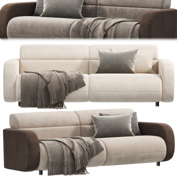 Sofá Mezzo Collection Rollins Modelo 3D