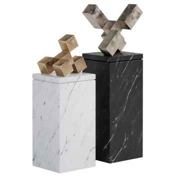 Statuettes Gold and Bronze by Stephan Siebers Modèle 3D
