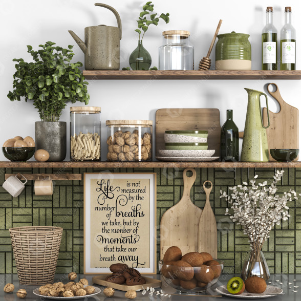 Dekoracje Kitchen Accessories 018 model 3D