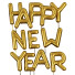Повітряні кульки Happy New Year - Diorart