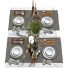 Сервірований стіл Dining Table Set 150 - unisjamavari