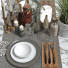 Сервірований стіл Dining Table Set 150 - unisjamavari