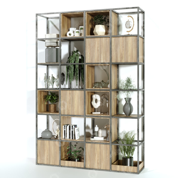 Стелаж Furniture Set 128 3D модель