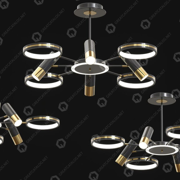 Kronleuchter Luxury North Europes Model 3 3D-Modell