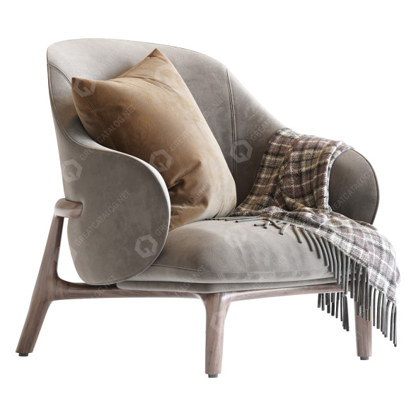 Armchair Artisan Mela 3D model