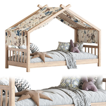 Ліжко Children Wood House