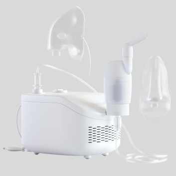 Gerät Compressor Nebulizer For Child & Adult NEC-101 Omron 3D-Modell