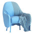 Armchair Billiani Corolla 272 White - HenMat