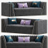 Sofa Homary Modern Couch Floor - acer11757