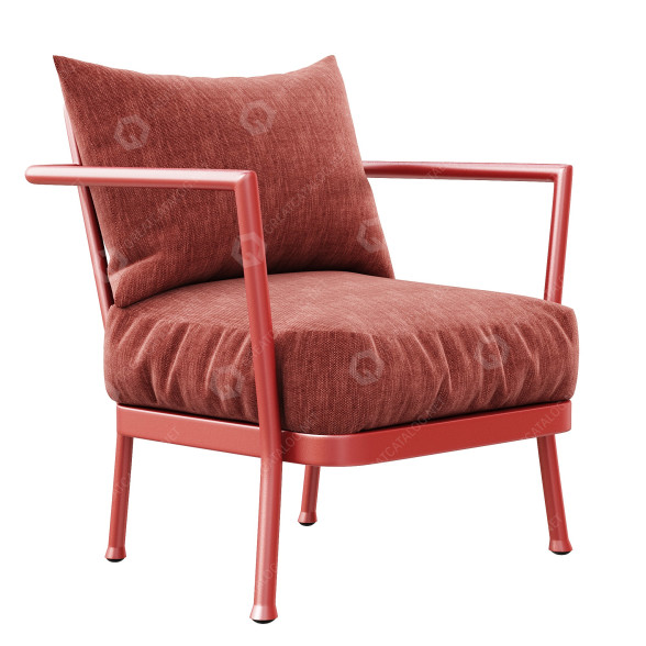 Fotel Flexform Camargue model 3D