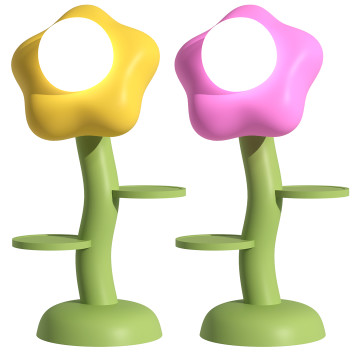 Table de chevet Dreamy Aesthetic Flower Modèle 3D