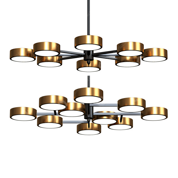 Люстра Arteriors Linus Starburst 3D модель