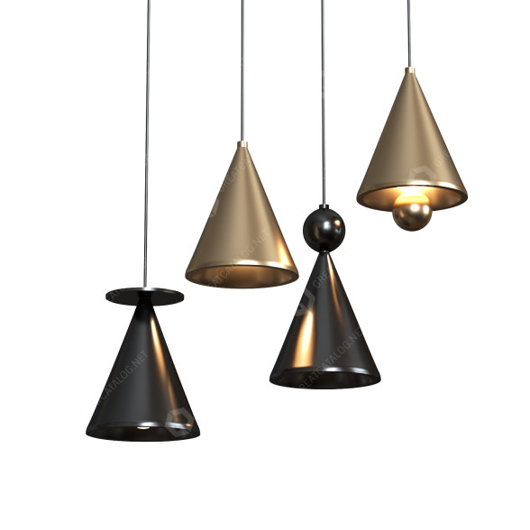 Lampy wiszące H65 Lights model 3D