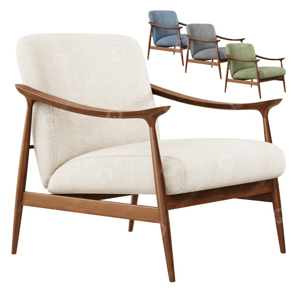 Fauteuil Tosconova Vivi modèle 3D