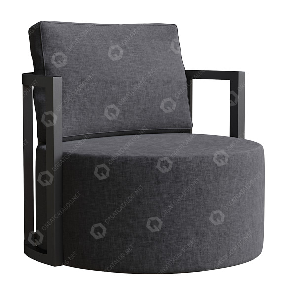 Крісло B&T Design Kav 3D модель