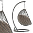 Подвесное кресло Cocoon De Luxe Black - HenMat