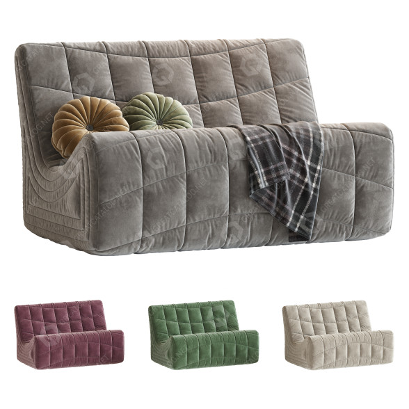 Sofa Seat N3 model 3D